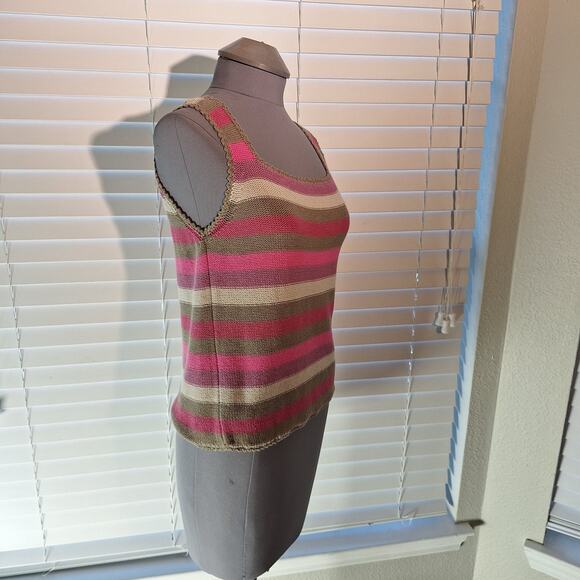 Sigrid Olsen So Blue Size S Knitted Tank Top - Picture 7 of 8